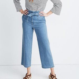Madewell Paperbag Crop Jeans Sz 25